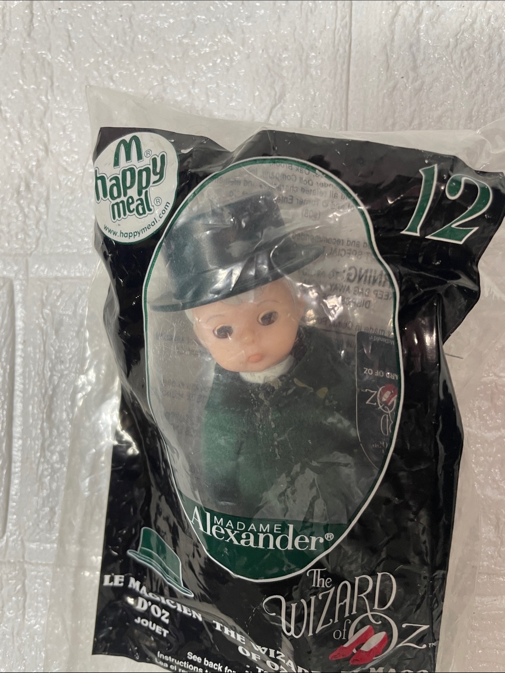 NWT Madame Alexander The Wizard of Oz #12 McDonald's Toy NIP Sealed 2008 Vintage - Picture 4 of 6